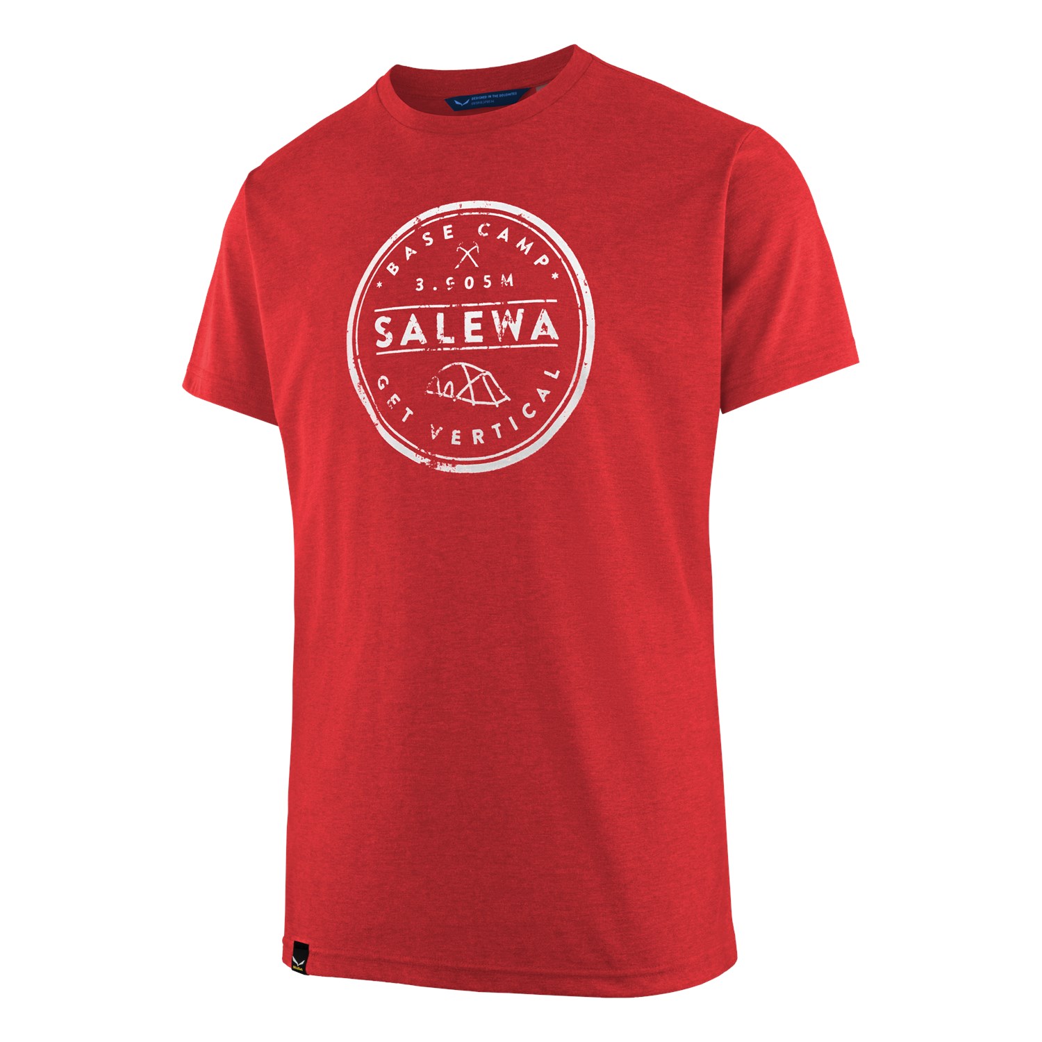 Salewa Base Camp Drirelease® T-Shirts ανδρικα κοκκινα Greece IJ6358092